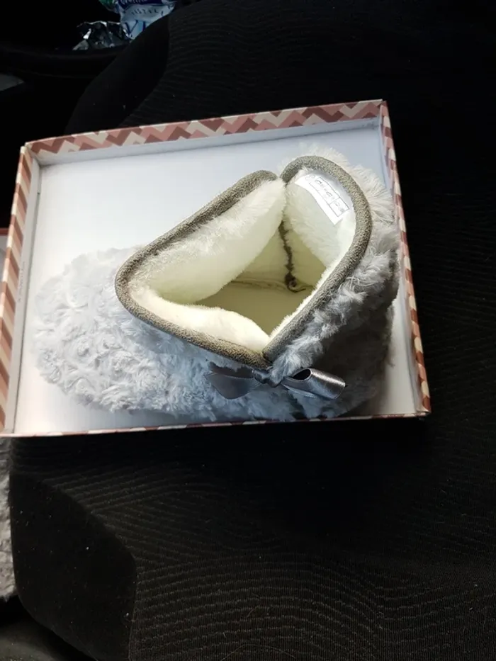 Chaussons fourrés  cosy time  36-37 - photo numéro 2