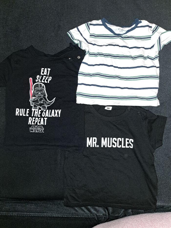 Lot 3 t-shirts divers - photo numéro 2