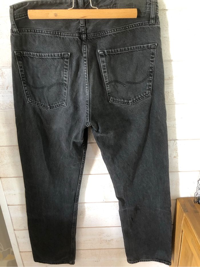 Jeans homme noir Jack & Jones taille 32/32 - photo numéro 3