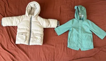 Lot manteau bébé garçon 9 mois