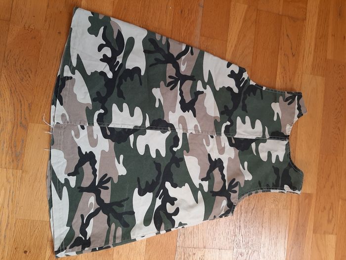 Robe kaki militaire taille 6 ans - photo numéro 2