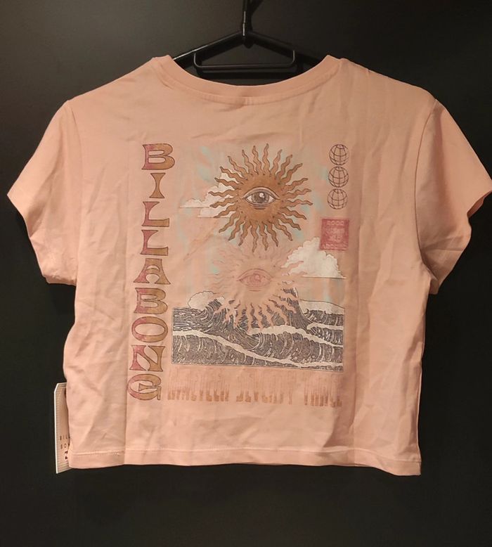 Tee-shirt rose Billabong - photo numéro 4