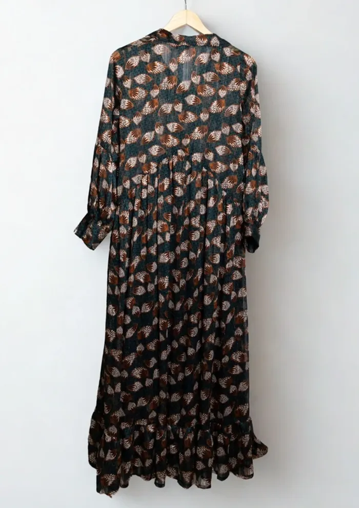 Robe longue fluide imprimée – Opullence Paris Taille S - photo numéro 8