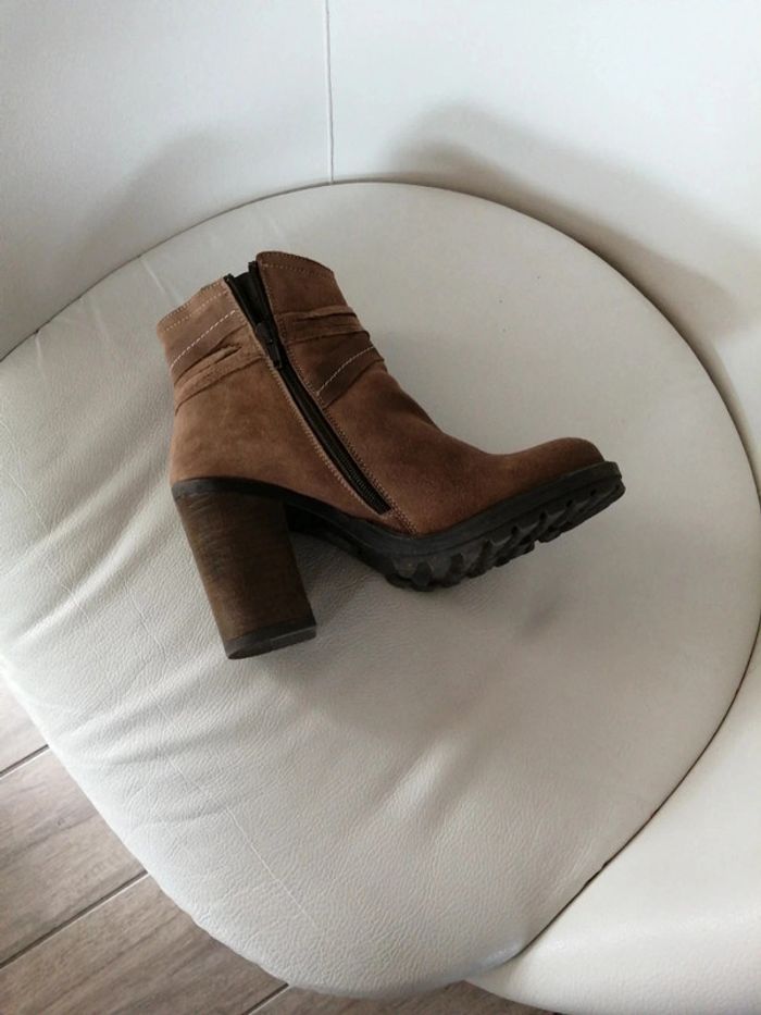 Bottine cuir t 37 - photo numéro 4