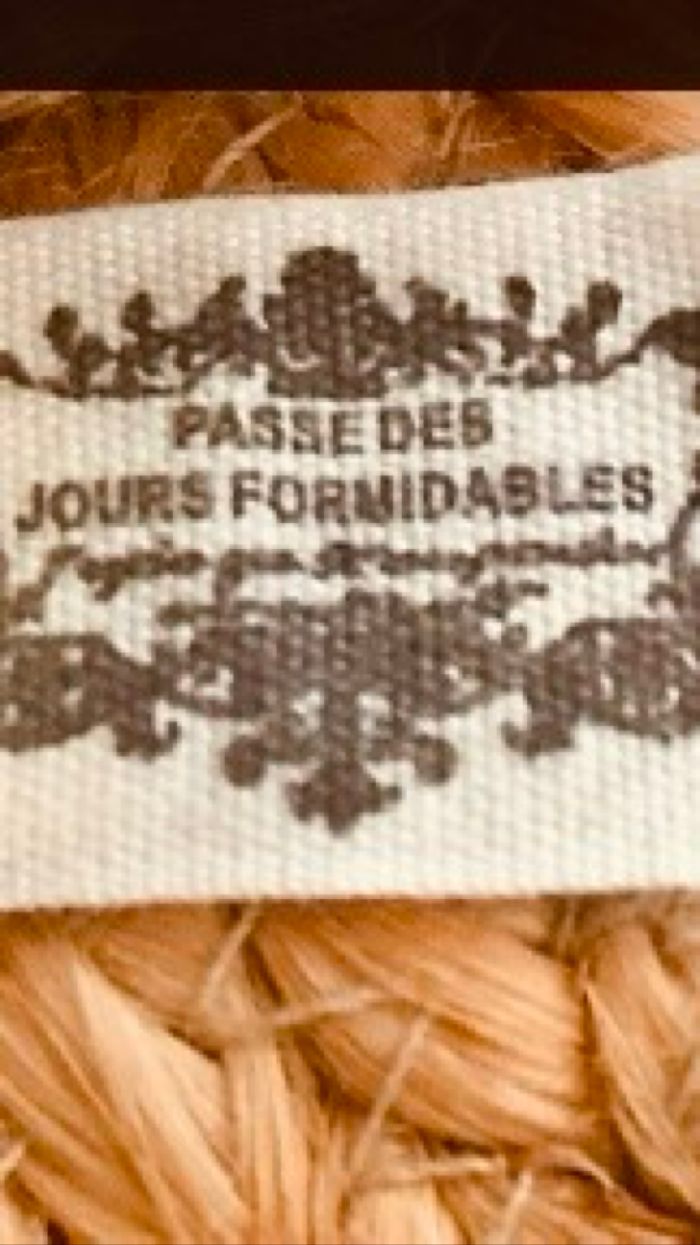 Sac a bandoulière en jute et dentelle pompons coton neuf 🌸 - photo numéro 8