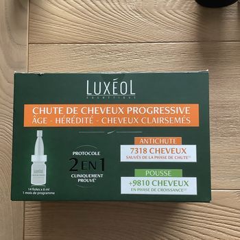 Luxeol Chute De cheveux progressive 14 ampoules ;neuf