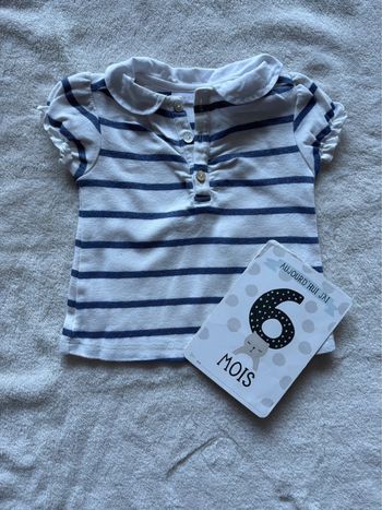 Polo rayé noukies