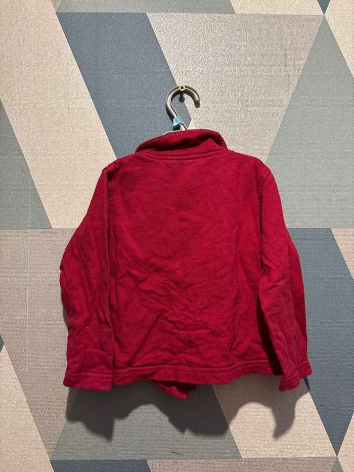 Veste rouge knot taille 18 mois - photo numéro 2