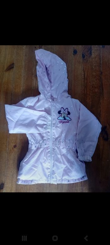 Coupe vent minnie 8 ans