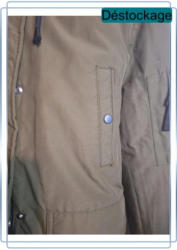 Blouson bershka femme -kaki - taille XS - photo numéro 6