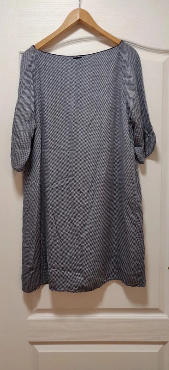 Robe bleue et blanche manches 3/4 One Step 44 - photo numéro 4