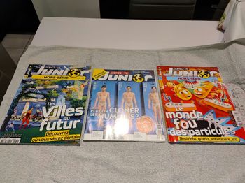 Lot N°3,  3 magazines  SCIENCE & VIE JUNIOR