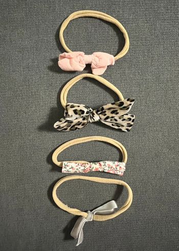 Lot de 4 bandeaux bébé