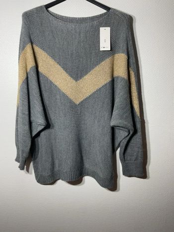Pull femme taille unique (38-44)- just me - neuf avec étiquette