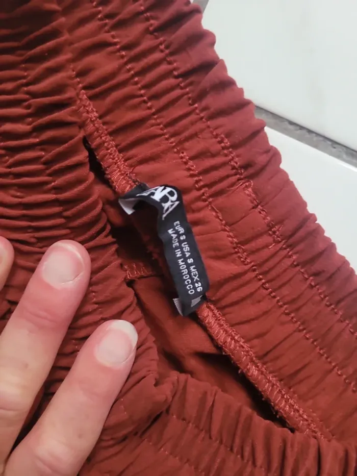 Pantalon ample zara taille S - photo numéro 3