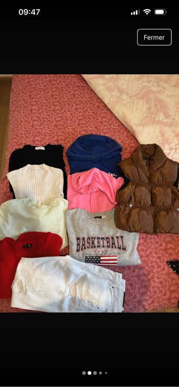 Lot fille taille s