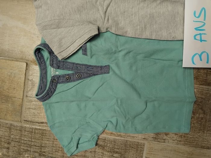 Lot de 2 tee shirts garçon taille 3 ans - photo numéro 3