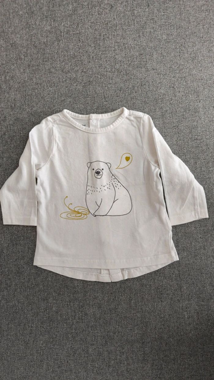 Lot de deux tee-shirts ML - photo numéro 2