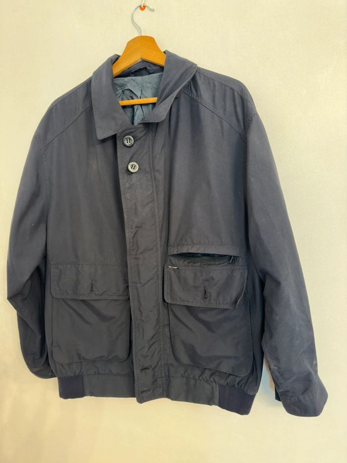 Blouson bleu marine - photo numéro 4