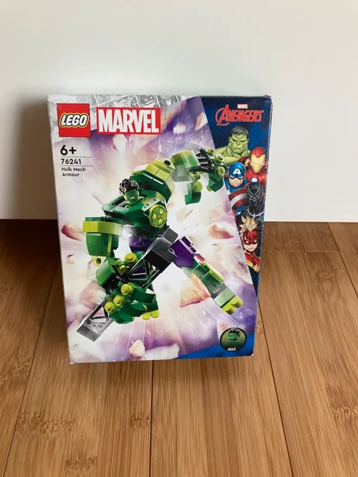 Complet - 76241 Marvel L’Armure Robot de Hulk, Figurine Avengers, Super-Héros à Collectionner
