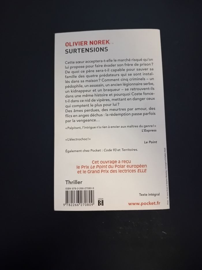 Livre "Surtensions" - photo numéro 2