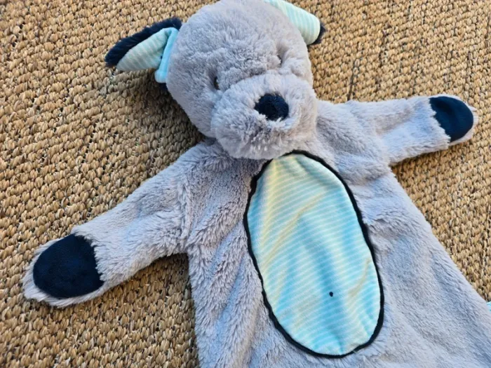 Douglas : Sshlumpies doudou peluche / Chien bleu Toutou à cajoler
Suivre - photo numéro 7