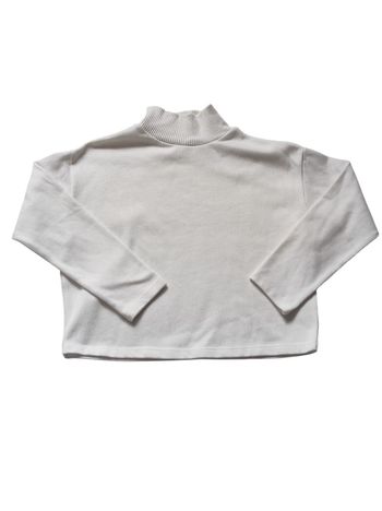 Pull blanc oversize taille unique