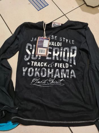 Tee shirt neuf rivaldi 10 ans