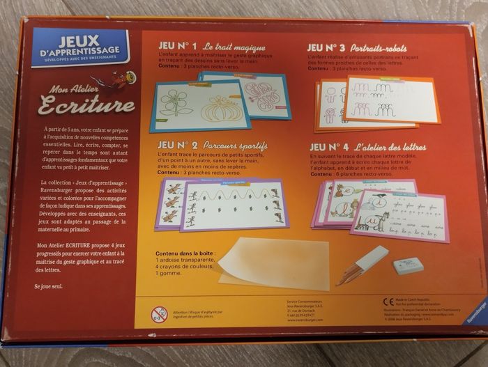 Jeu "Mon atelier écriture " - photo numéro 3