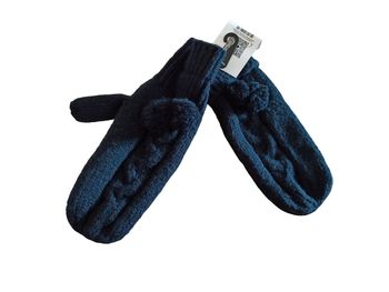 Moufles bleu marine