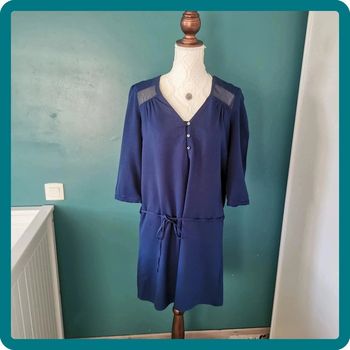 Robe casual Etam (bleu), M / 38 / 10