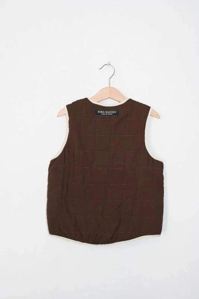 Gilet pour l'équitation chocolat Robin Masters - photo numéro 3