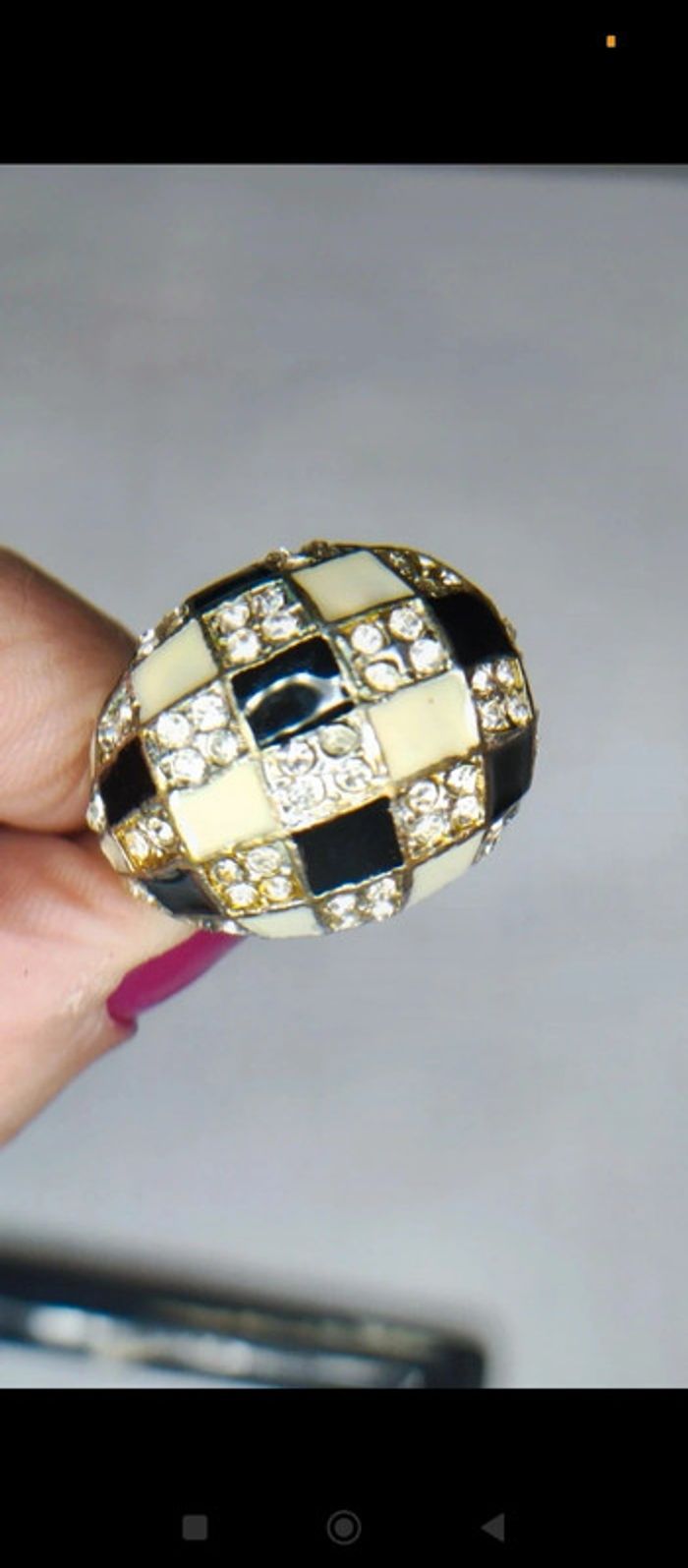 Grosse bague vintage