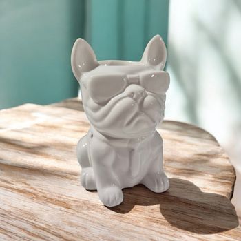 Chien bouledoque en Céramique