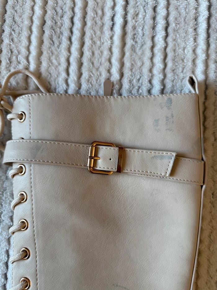 Bottes beiges / Taille 41 - photo numéro 4