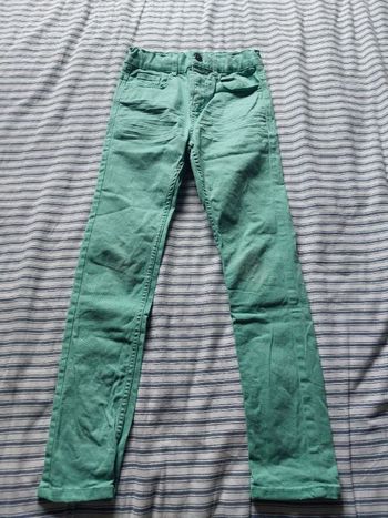 Jean skinny vert clair