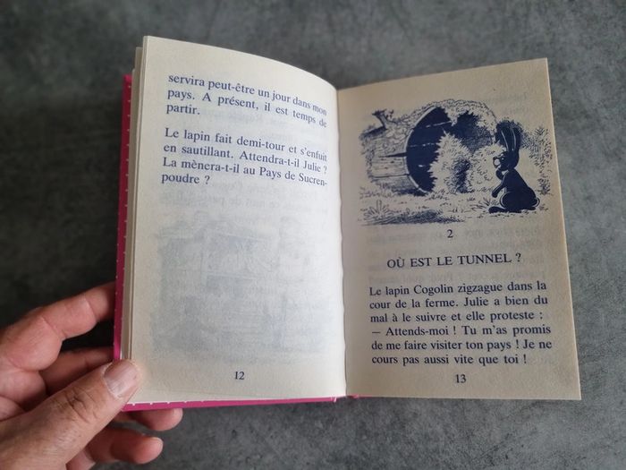 Livre enfant ancien "Le lapin en chocolat" - Lecture Club Benjamin (Spécial Pâques) - photo numéro 3