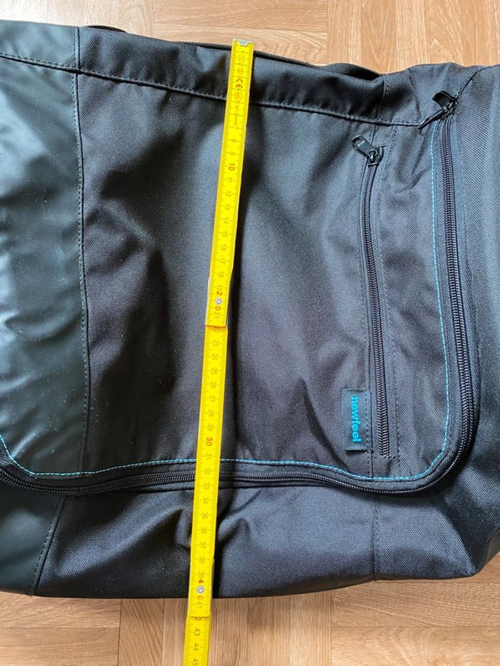 Valise à roulettes noir / bleu Newfeel (NEUF) - photo numéro 8