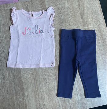 Ensemble t-shirt + legging 