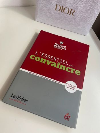 Livre Harvard business - l’essentiel pour convaincre