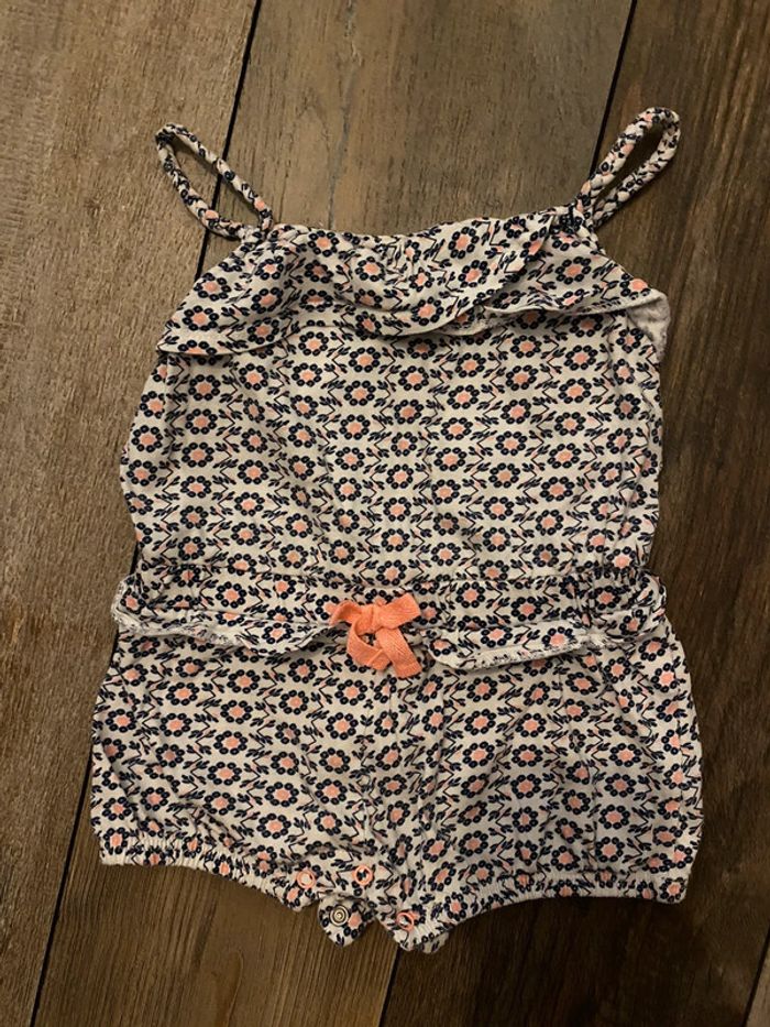 Combi short fille creeks 9 mois