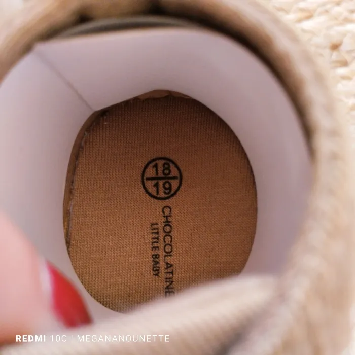 🧡 Chaussures Bébé Neuves – Chocolatine – Pointure 18/19 – Camel & Lion – Type Converse - photo numéro 7