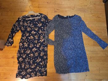 Lot 2 robes mi saison femme taille L