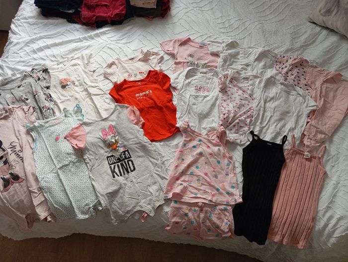 Lot de vêtements été  fille
