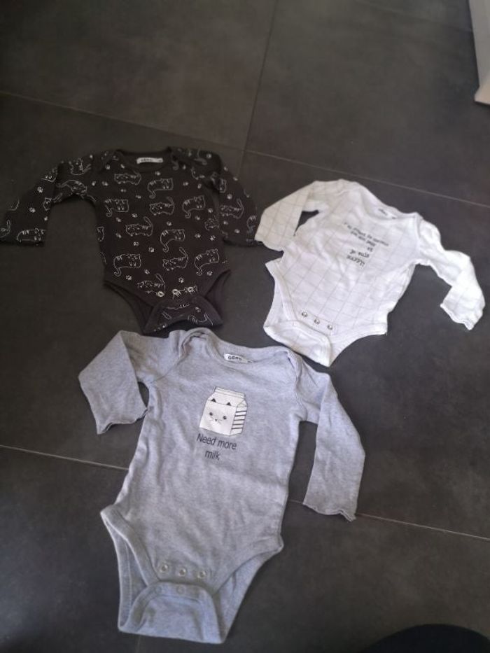 Lot body manches longues