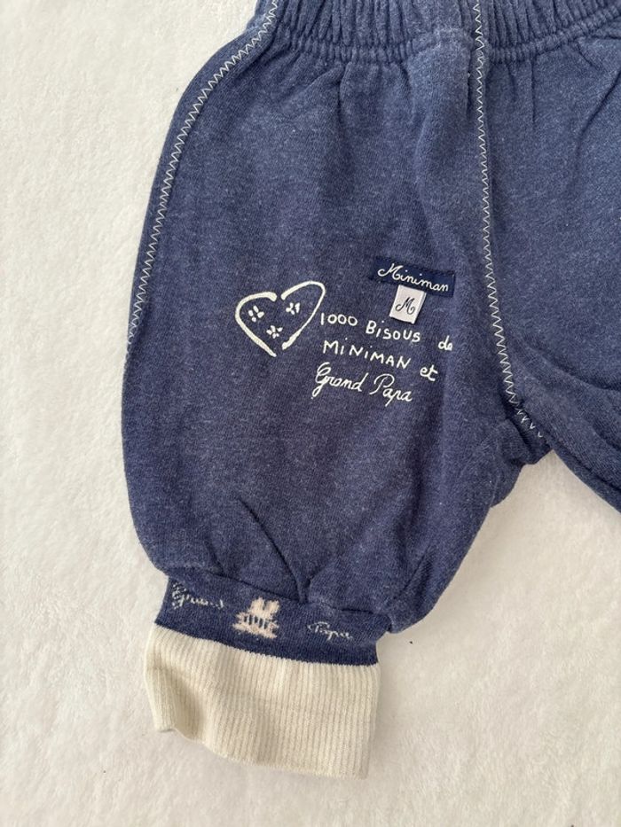 Pantalon tendresse papa et maman 3 mois - photo numéro 2