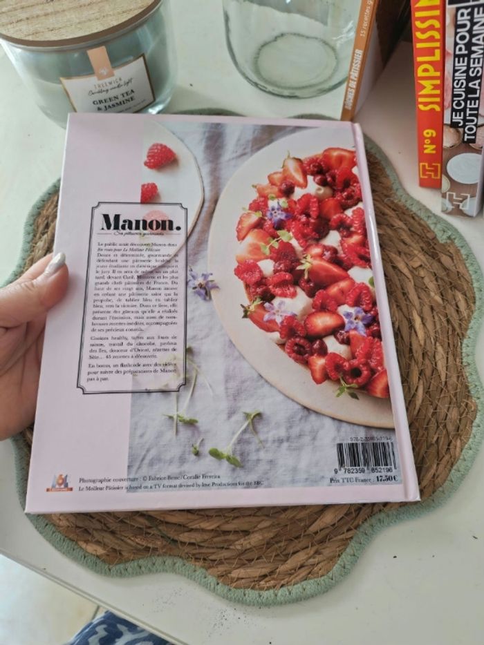 Livre de pâtisseries healthy de Manon du meilleur pâtissier - photo numéro 2