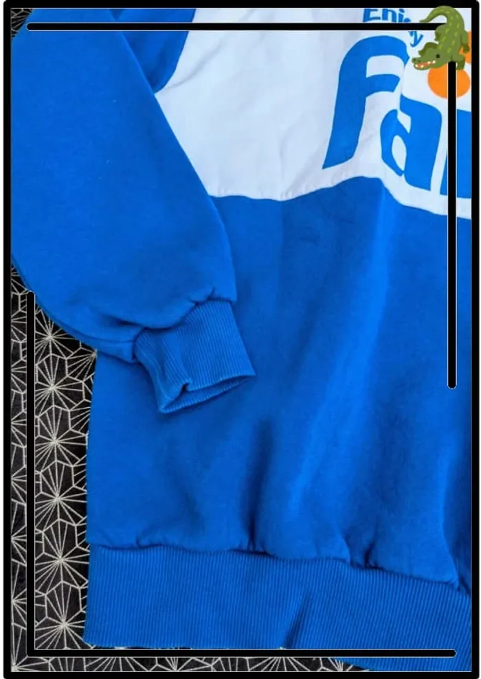 Sweat "Enjoy Fanta" vintage – Taille S - photo numéro 3