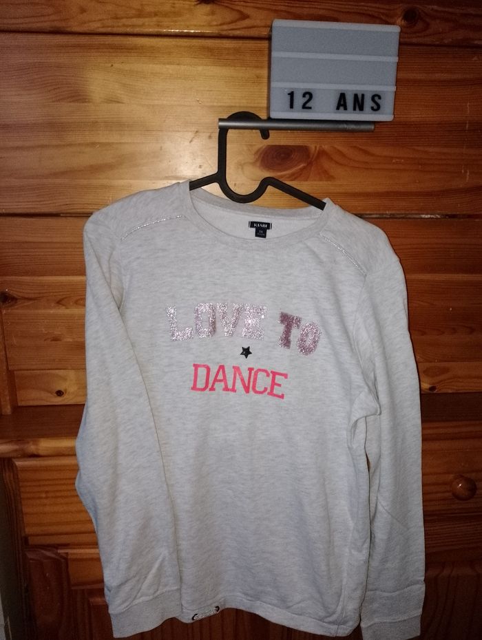 Pull love to dance Kiabi 12 ans - photo numéro 5