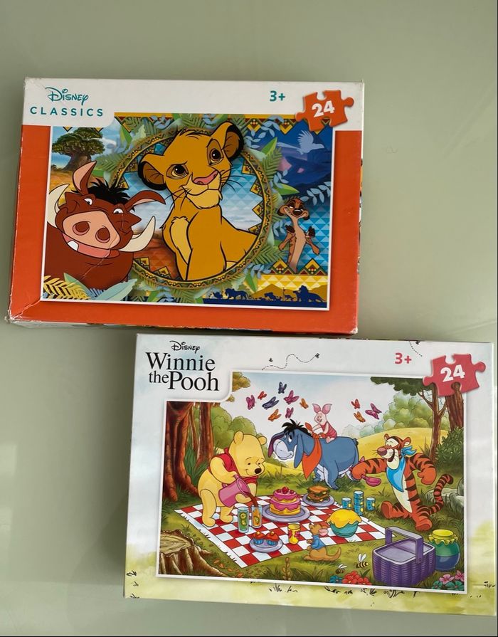 Lot de puzzle Disney 3 ans